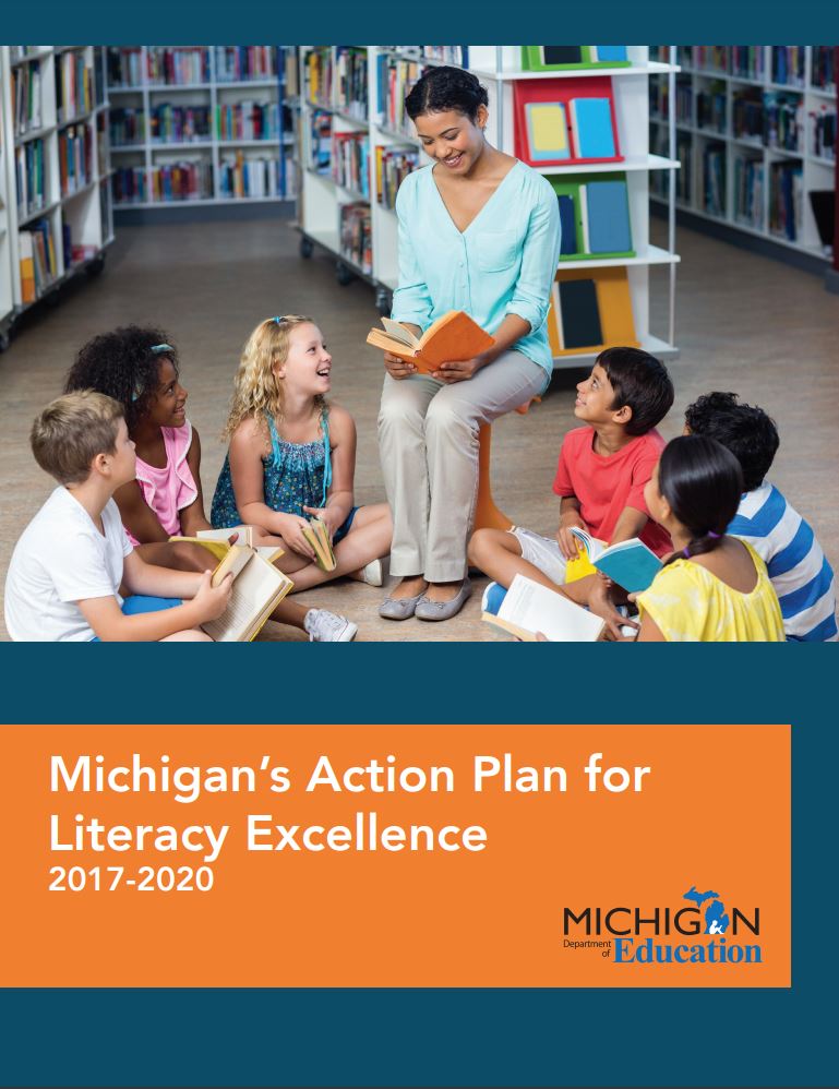 Image of Michigan's Action Plan for Literacy Excellence