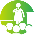 Image of the action icon for the curriculum coherence transtheoretical model.
