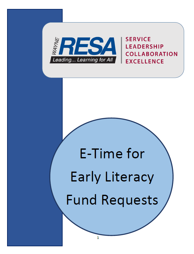Image of E-Time for Early Literacy Fund Requests