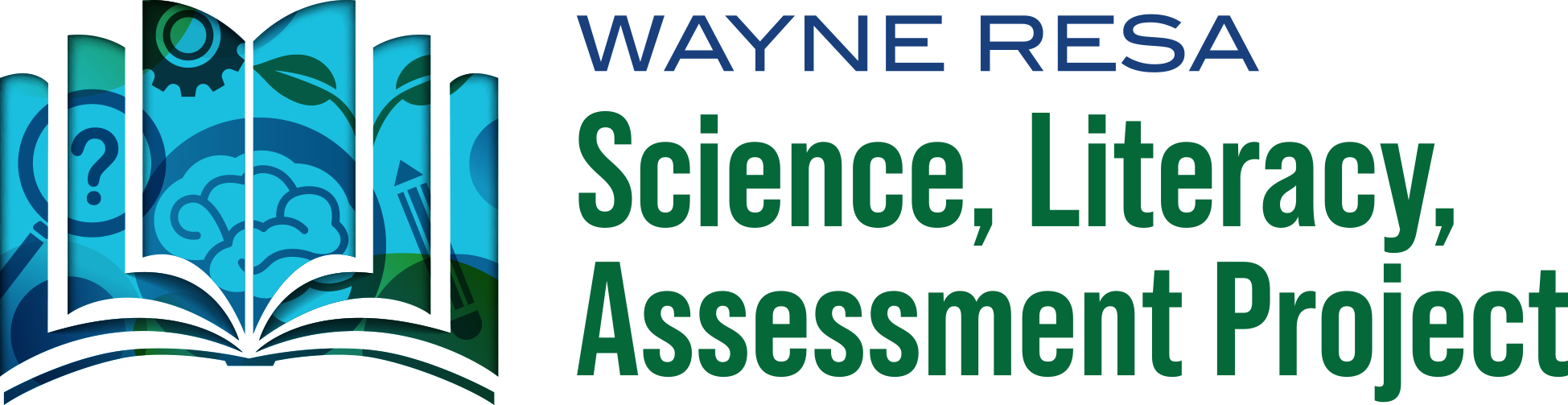 Wayne RESA Science, Literacy, Assessment Project logo